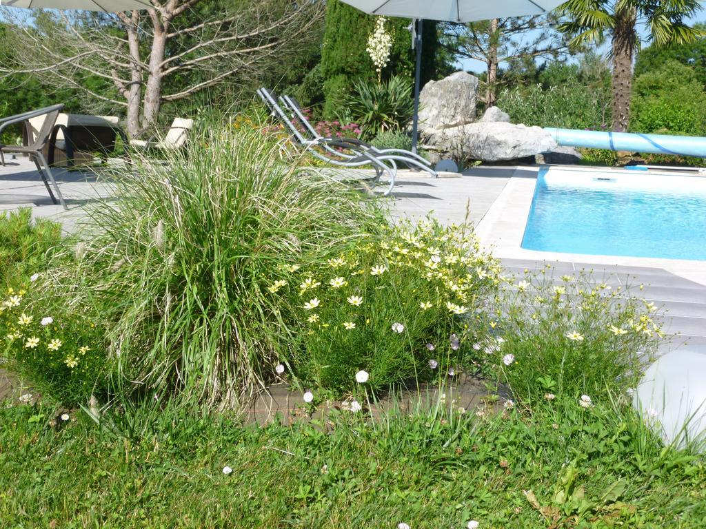 Au Mas De Gamet Bed and Breakfast Théminettes Exteriör bild