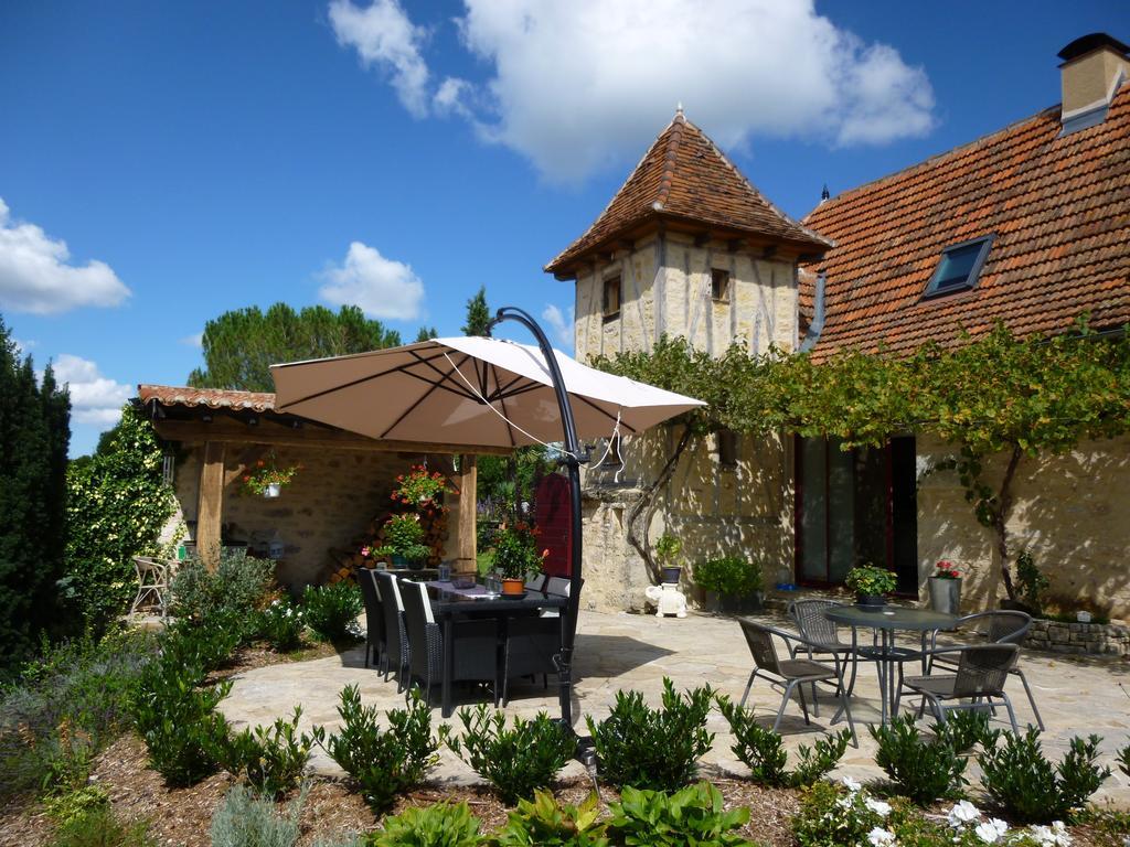 Au Mas De Gamet Bed and Breakfast Théminettes Exteriör bild