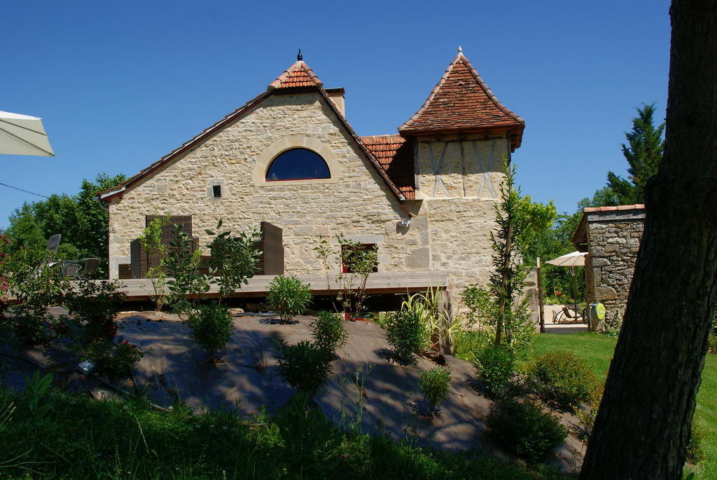 Au Mas De Gamet Bed and Breakfast Théminettes Exteriör bild