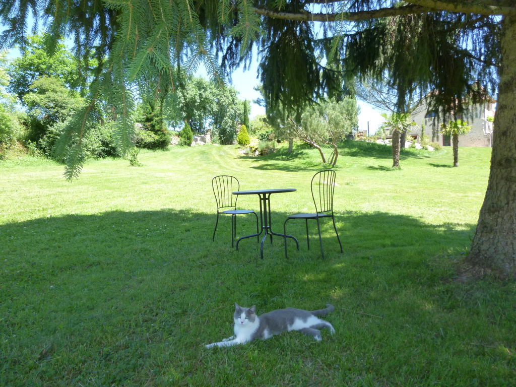 Au Mas De Gamet Bed and Breakfast Théminettes Exteriör bild
