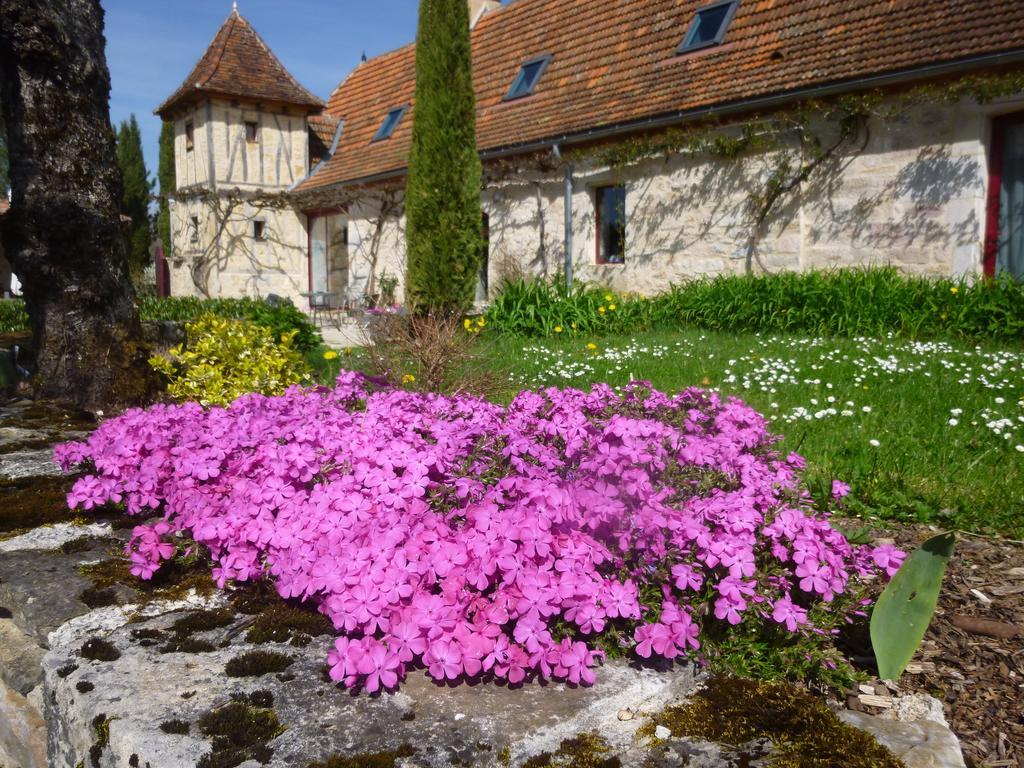 Au Mas De Gamet Bed and Breakfast Théminettes Exteriör bild