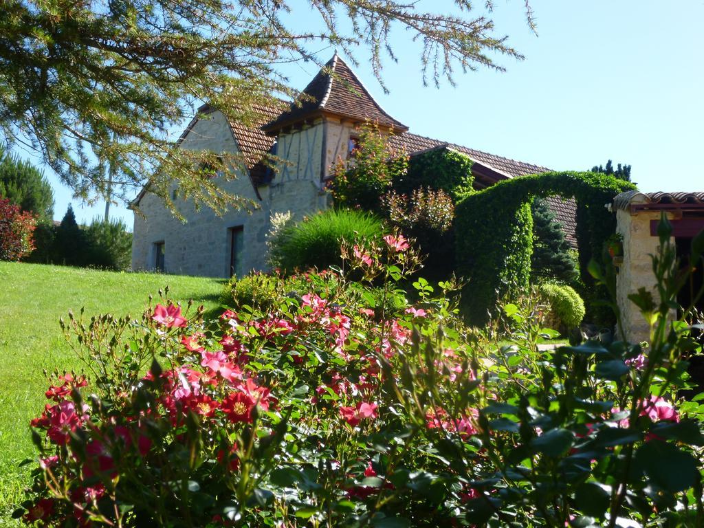 Au Mas De Gamet Bed and Breakfast Théminettes Exteriör bild