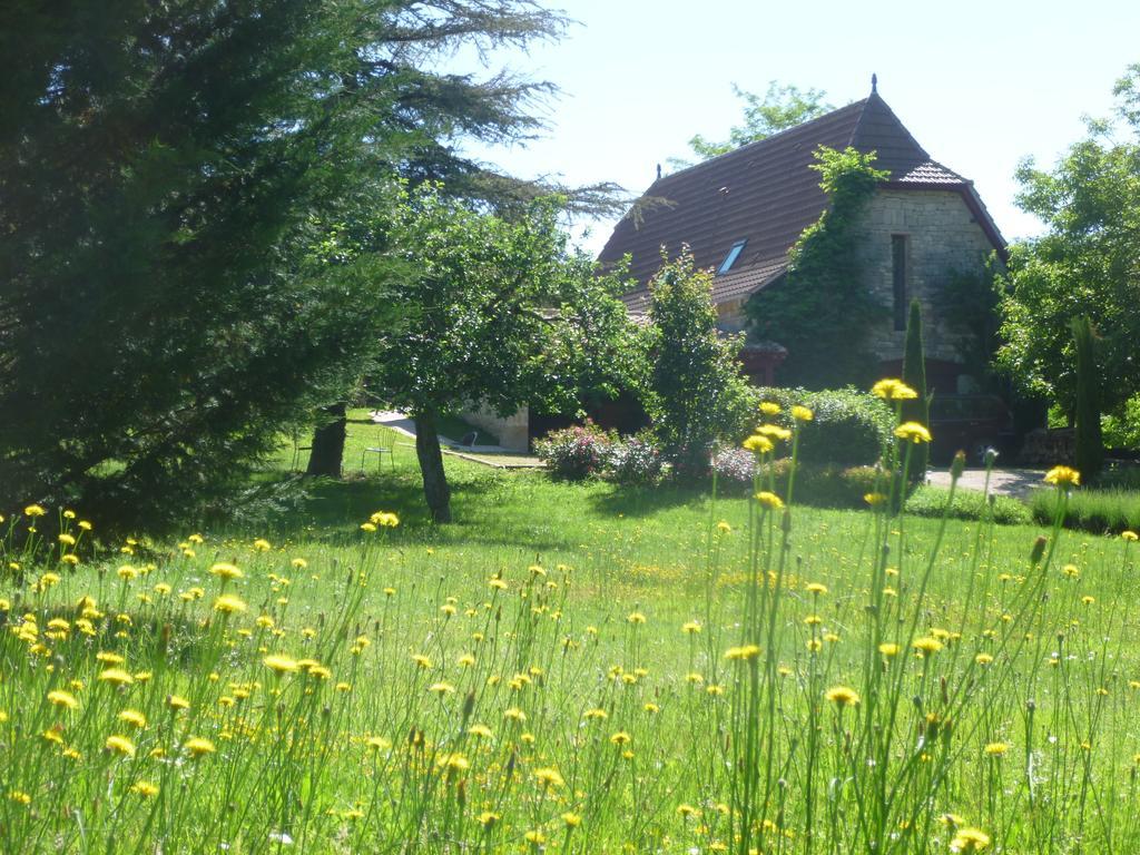 Au Mas De Gamet Bed and Breakfast Théminettes Exteriör bild